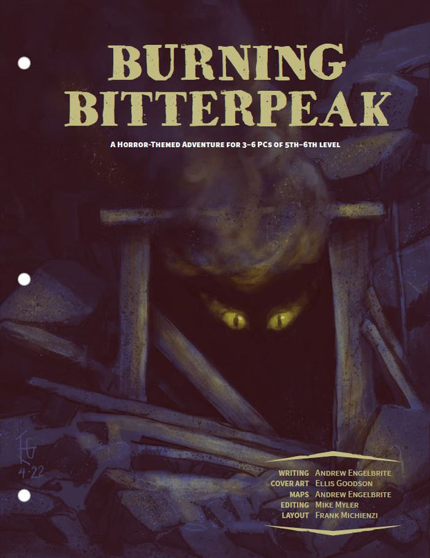 Adventure: Burning Bitterpeak (D&D 5e)
