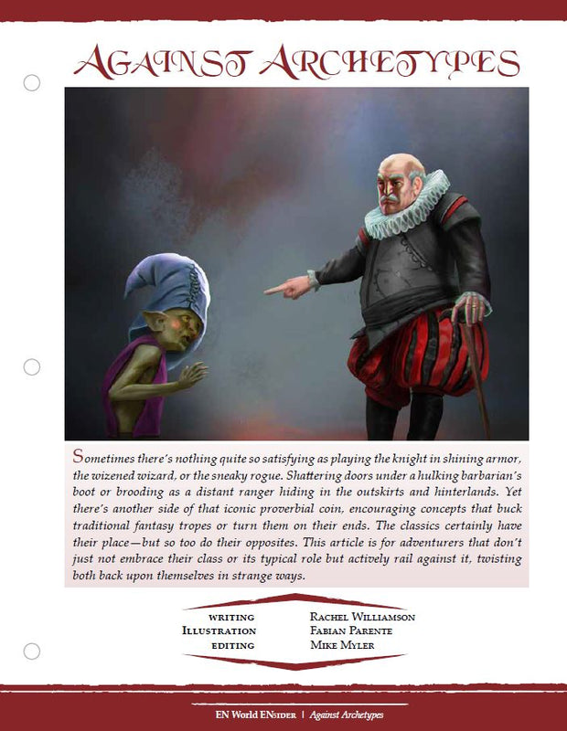 Against Archetypes (D&D 5e)