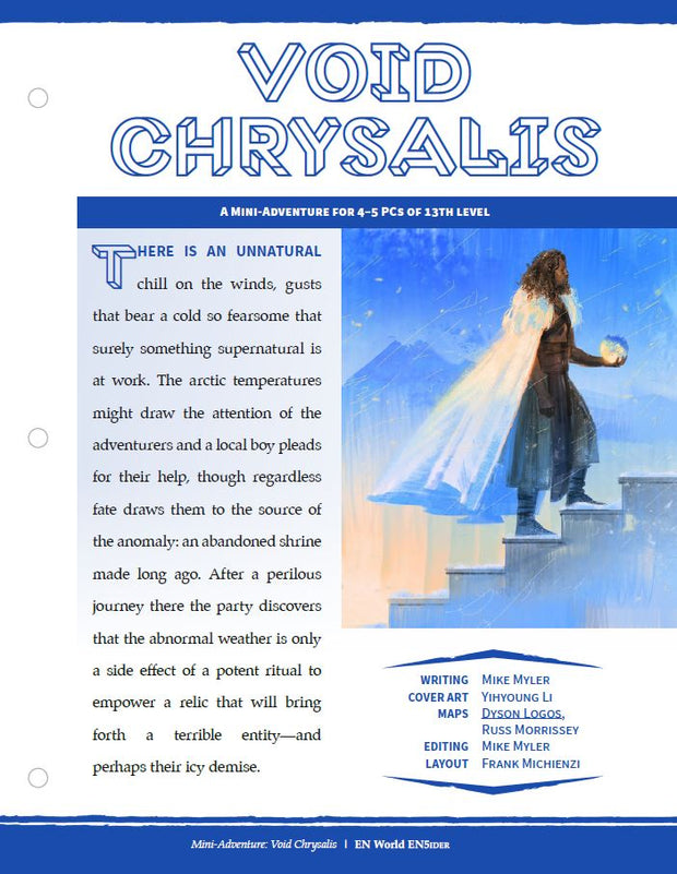 Mini-Adventure: Void Chrysalis (D&D 5e)