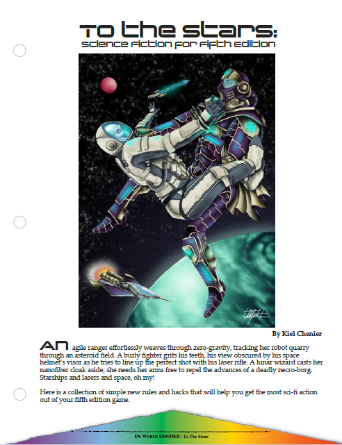 To The Stars: Science Fiction for Fifth Edition (D&D 5e)