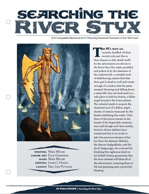 Searching the River Styx (D&D 5e)