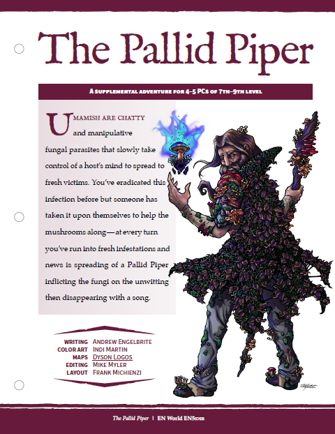 Mini-Adventure: The Pallid Piper (D&D 5e)