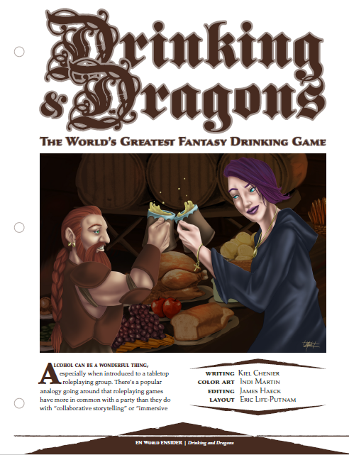 Drinking & Dragons: The World's Greatest Fantasy Drinking Game! (D&D 5e)
