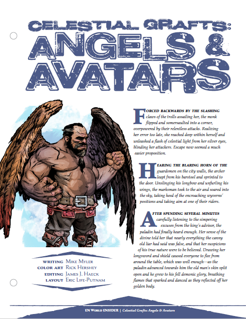 Celestial Grafts: Angels & Avatars (D&D 5e)