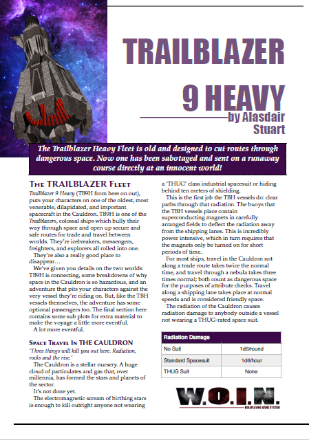 Trailblazer 9 Heavy (WOIN)