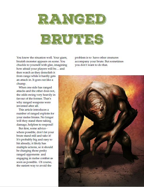 Ranged Brutes (WOIN)