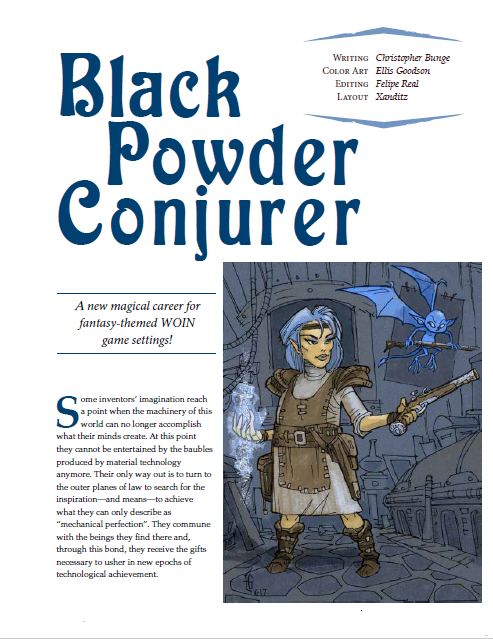 Black Powder Conjurer (WOIN)