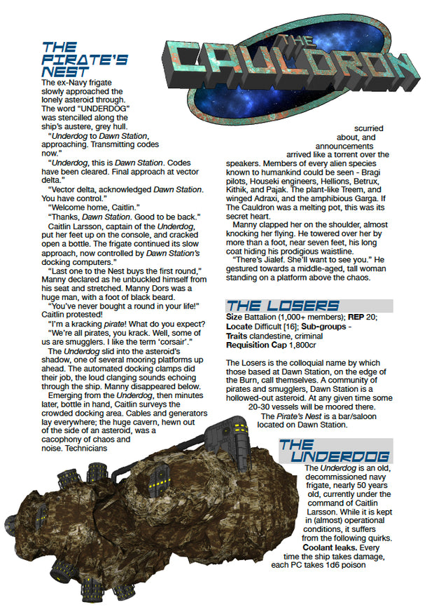 The Cauldron: The Pirate's Nest (WOIN)