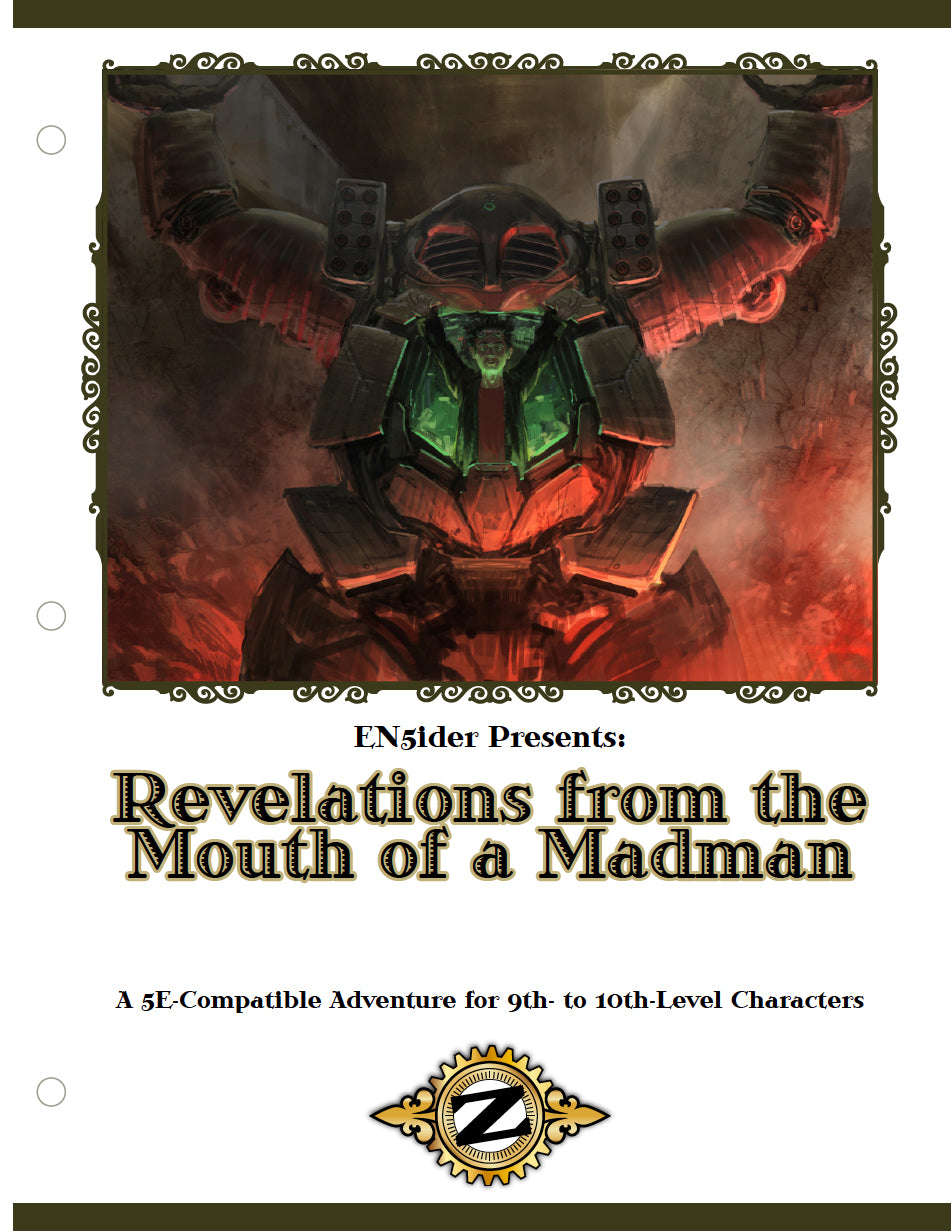 ZEITGEIST: The Gears of Revolution #6: Revelations from the Mouth of a Madman (4189106962541)