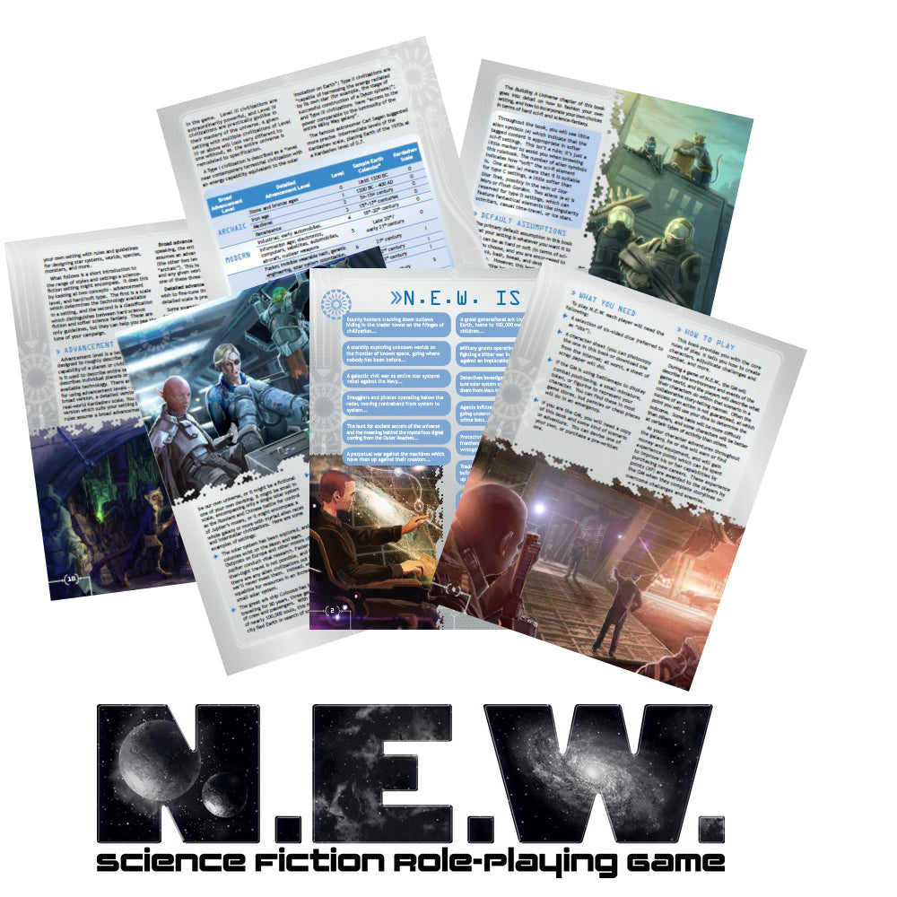 N.E.W. The Science Fiction Roleplaying Game v1.3