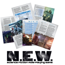 Load image into Gallery viewer, N.E.W. The Science Fiction Roleplaying Game v1.3