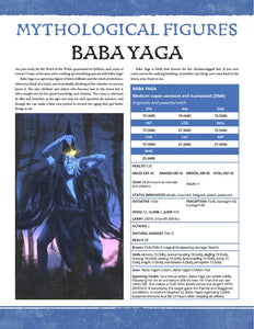 Mythological Figures: Baba Yaga (WOIN)