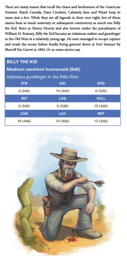 Mythological Figures: Billy the Kid (WOIN)