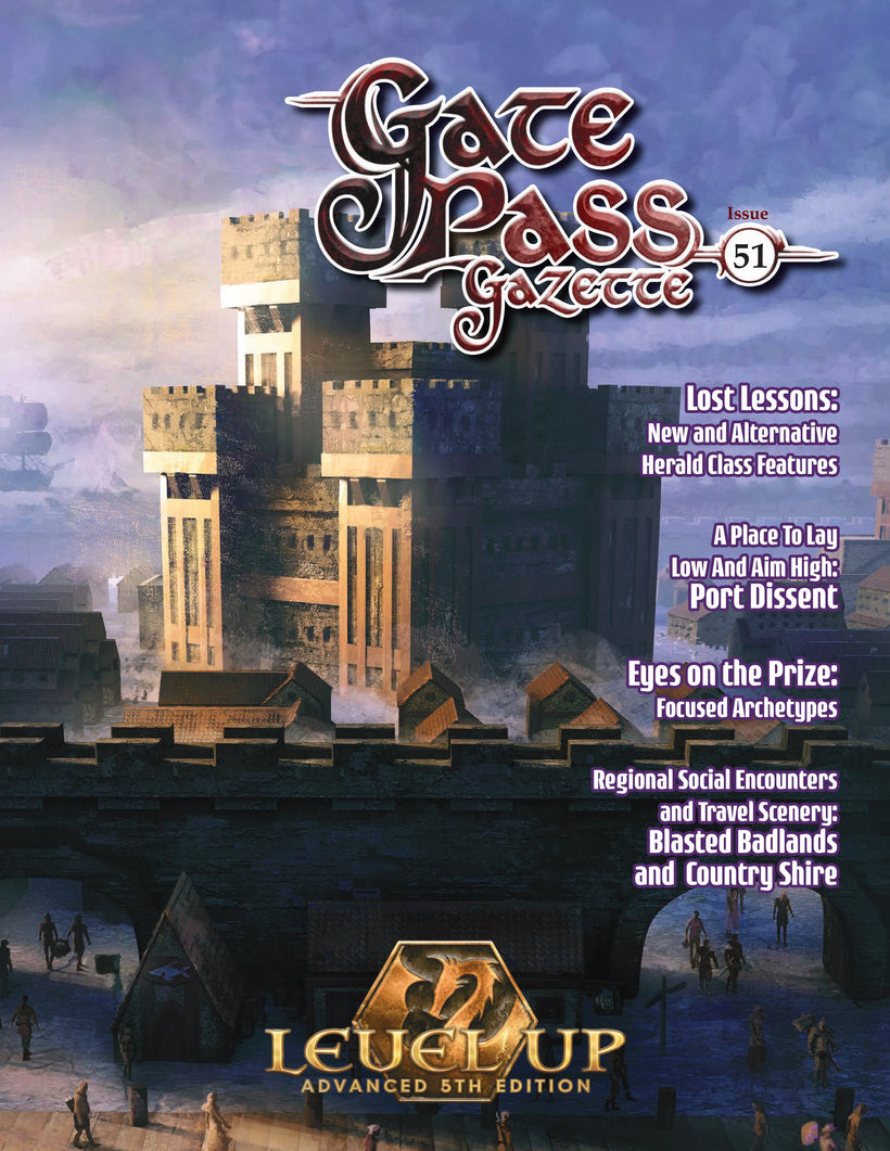 Level Up: Gate Pass Gazette Issue #51 (A5E)