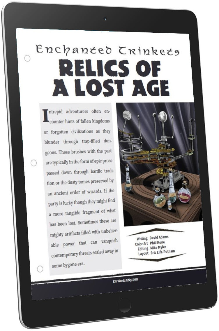 Enchanted Trinkets: Relics of a Lost Age (D&D 5e)