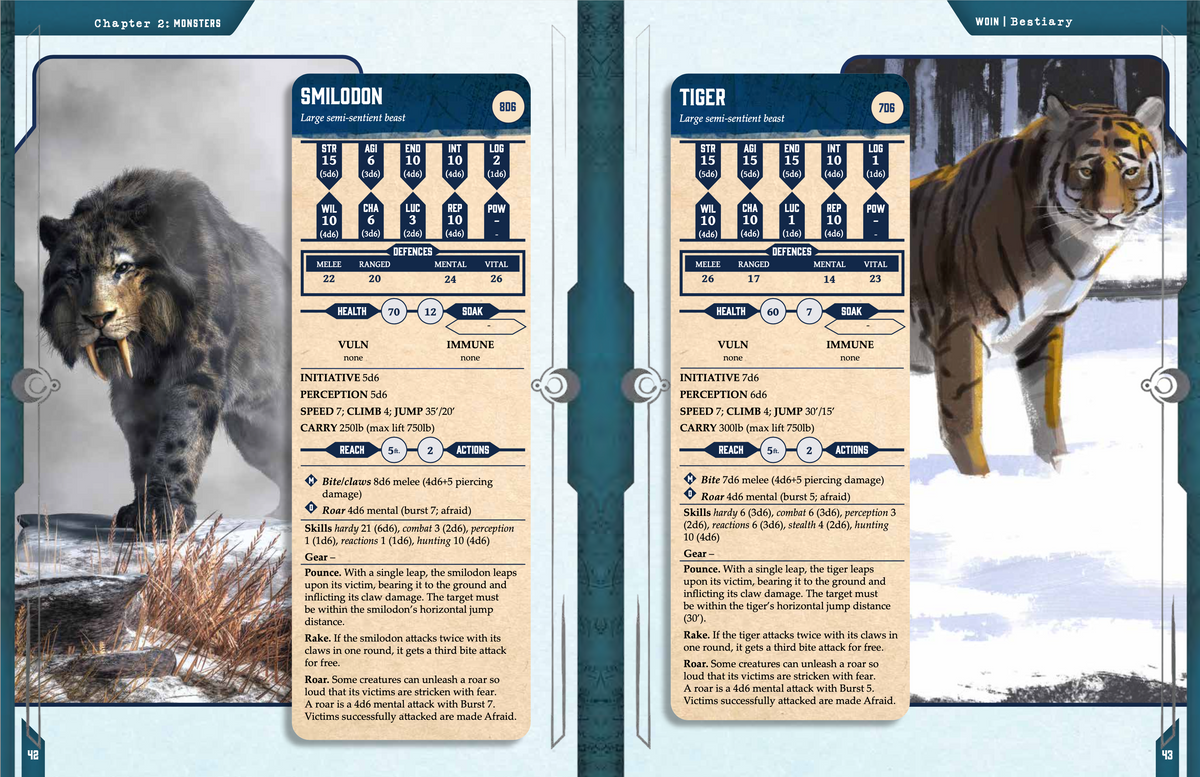 What's OLD is NEW Bestiary