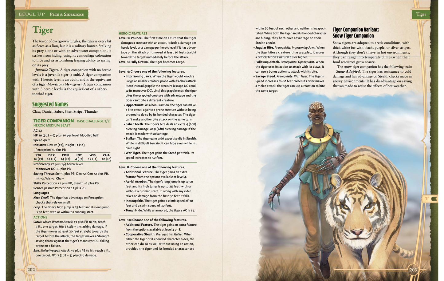 Pets & Sidekicks: Companions for D&D, Level Up A5E, and ToV