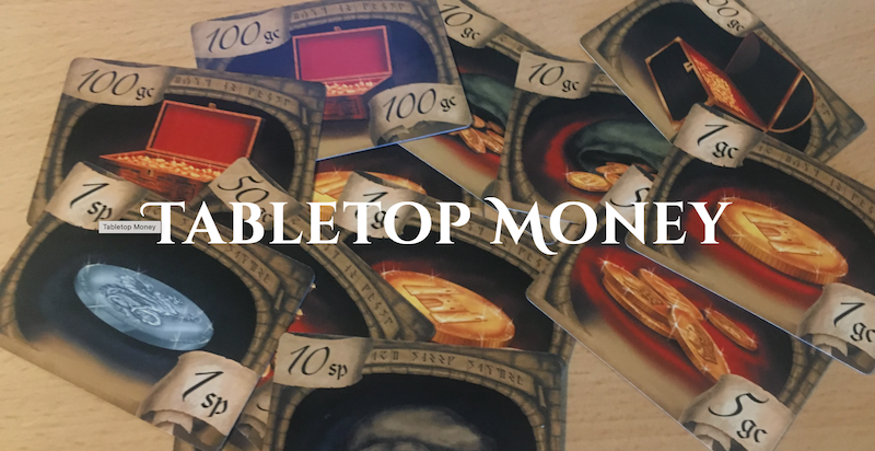 Tabletop Money Platinum Piece Deck (40 Cards)