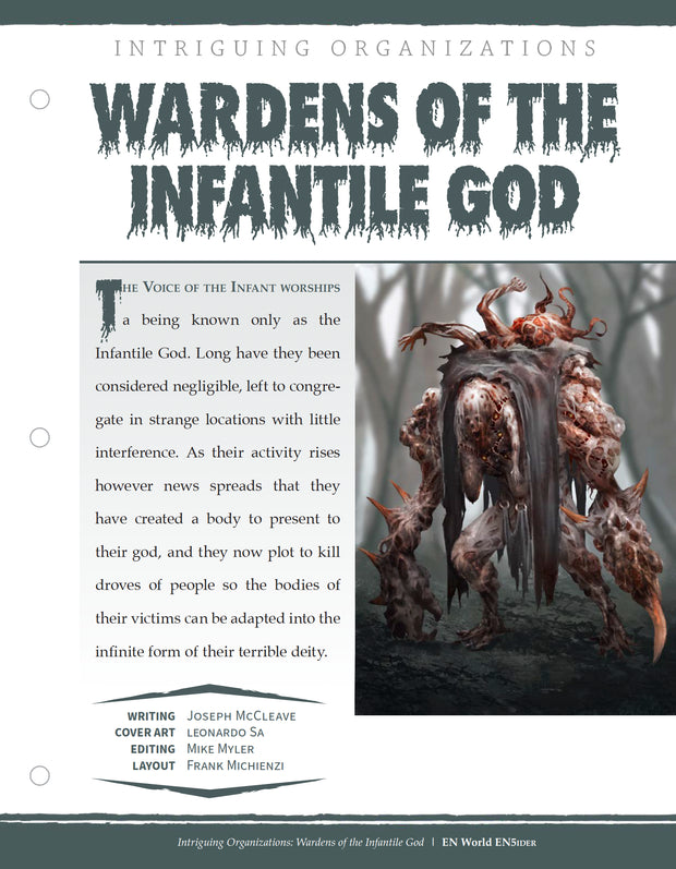 Wardens of the Infantile God (D&D 5e)