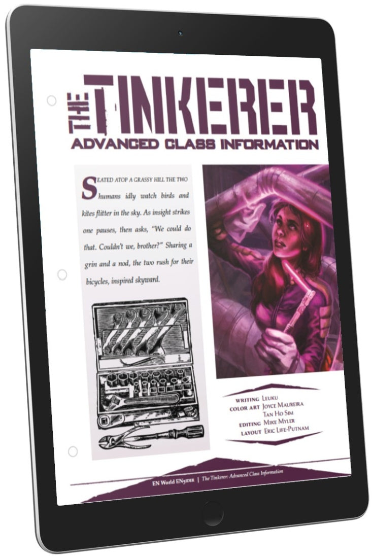 The Tinkerer: Advanced Class Information (D&D 5e)
