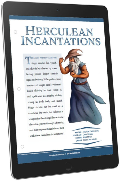 Spells: Herculean Incantations (D&D 5e)