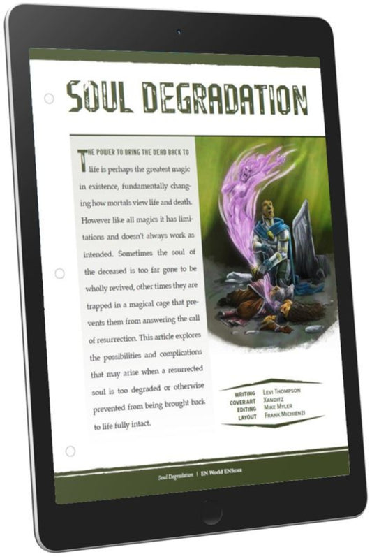 Soul Degradation (D&D 5e)