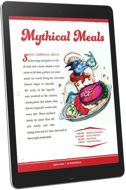 Mythical Meals (D&D 5e)