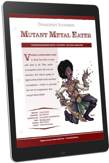 Dangerous Scenarios: Mutant Metal Eater (D&D 5e)