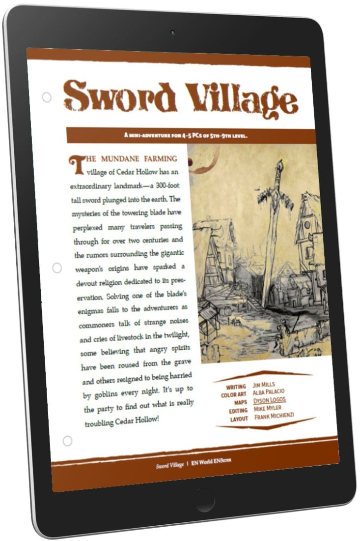 Mini-Adventure: Sword Village (D&D 5e)