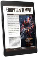 Load image into Gallery viewer, Mini-Adventure: Eruption Temple (D&amp;D 5e)