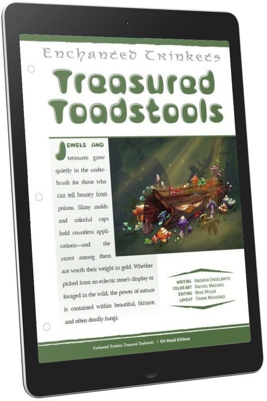 Enchanted Trinkets: Treasured Toadstools (D&D 5e)