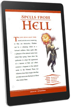 Load image into Gallery viewer, Spells from Hell (D&amp;D 5e)