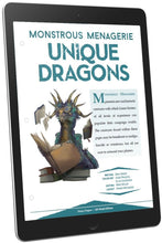 Load image into Gallery viewer, Monstrous Menagerie: Unique Dragons (D&amp;D 5e)