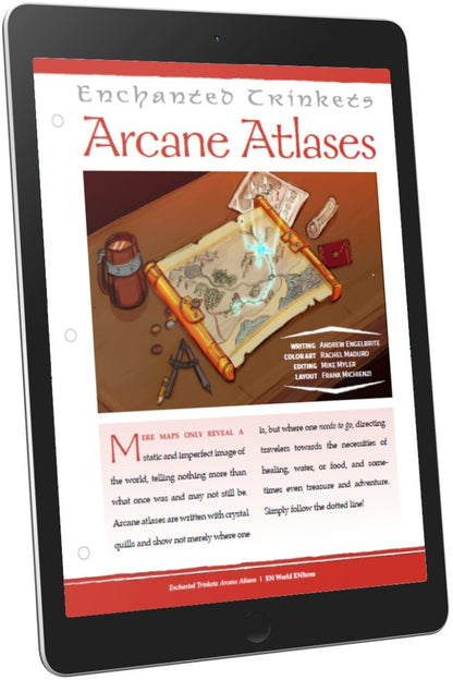 Enchanted Trinkets: Arcane Atlases (D&D 5e)