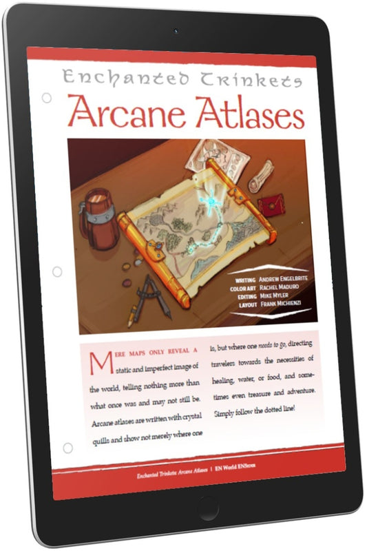 Enchanted Trinkets: Arcane Atlases (D&D 5e)