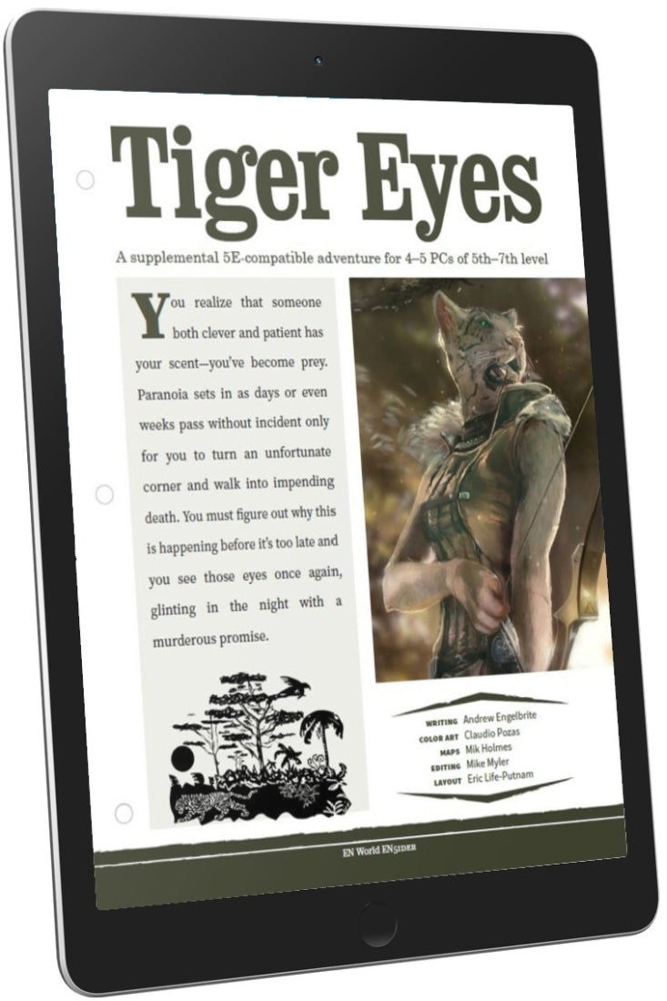 Mini-Adventure: Tiger Eyes (D&D 5e)