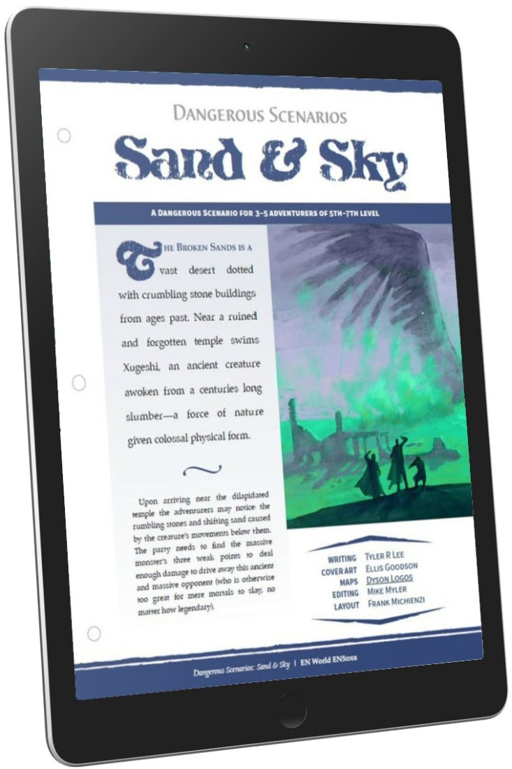 Dangerous Scenarios: Sand & Sky (D&D 5e)