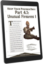 Load image into Gallery viewer, Keep Your Powder Dry! Part 4: Unusual Firearms I (D&amp;D 5e)