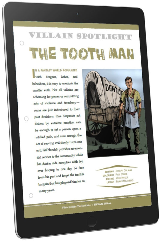 Villain Spotlight: The Tooth Man (D&D 5e)