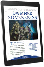 Load image into Gallery viewer, Monstrous Menagerie: Damned Sovereigns (D&amp;D 5e)