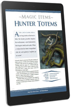 Load image into Gallery viewer, Magic Items: Hunter Totems (D&amp;D 5e)