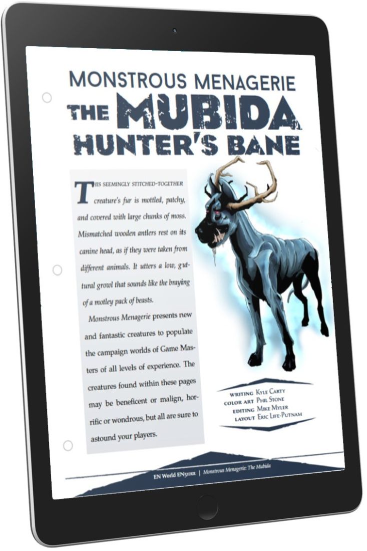 Mubida: The Hunter's Bane (D&D 5e)