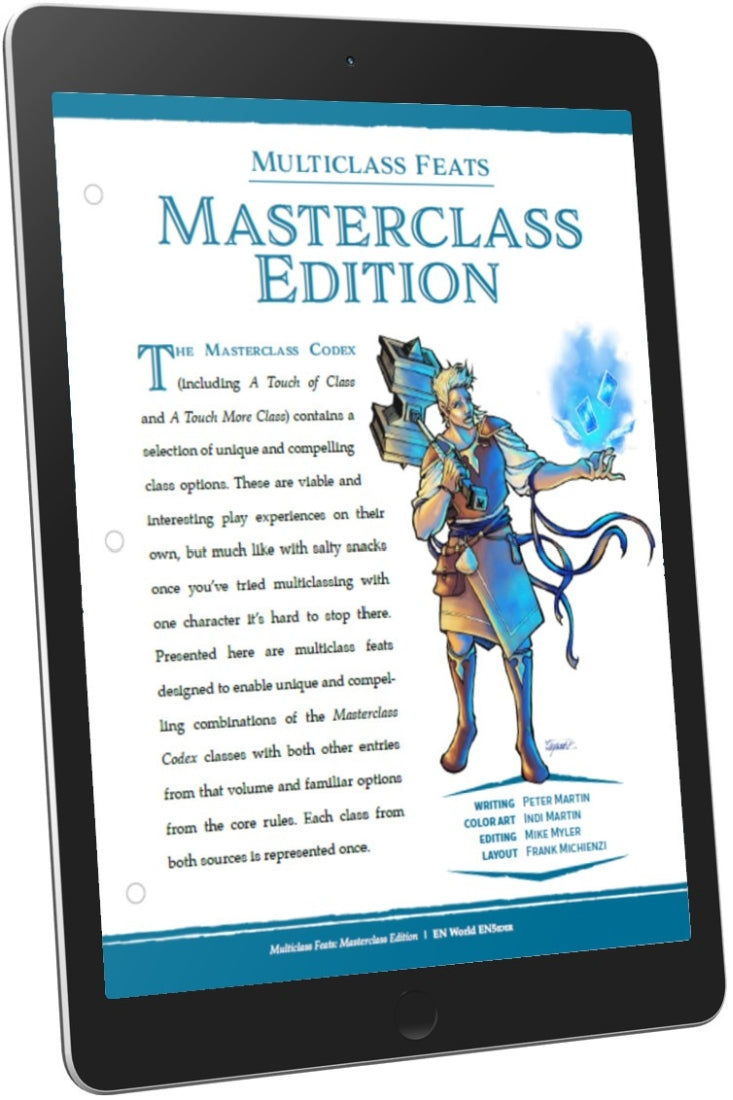 Multiclass Feats: Masterclass Edition (D&D 5e)
