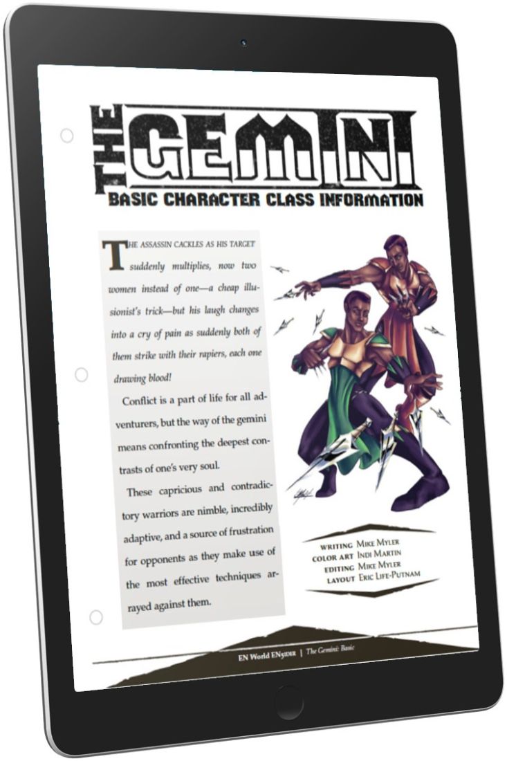 The Gemini Character Class (D&D 5e)