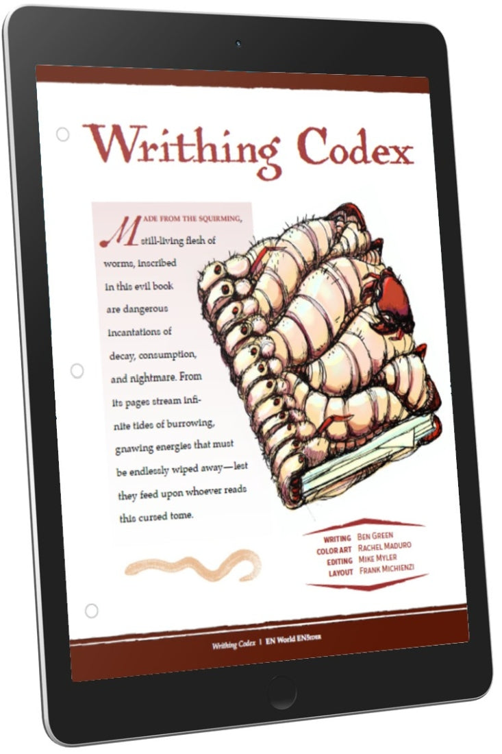 Writhing Codex (D&D 5e)