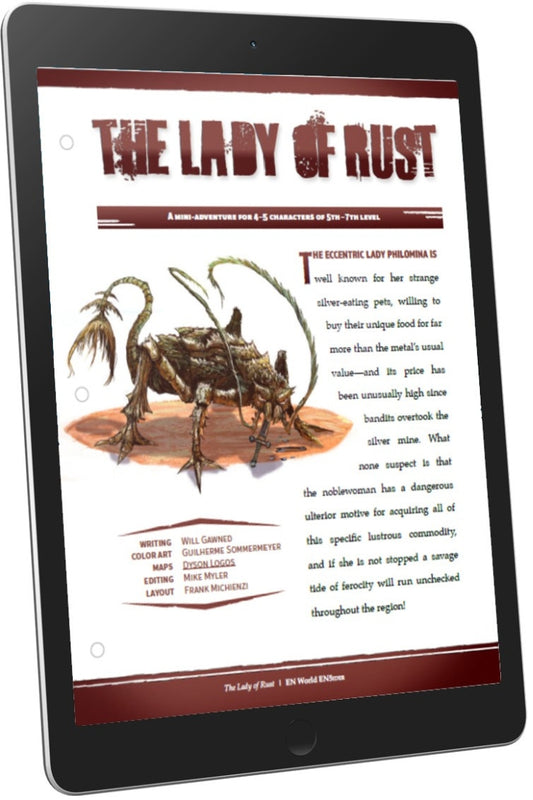 Mini-Adventure: The Lady of Rust (D&D 5e)