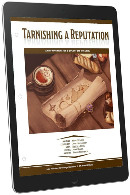 Mini-Adventure: Tarnishing a Reputation (D&D 5e)