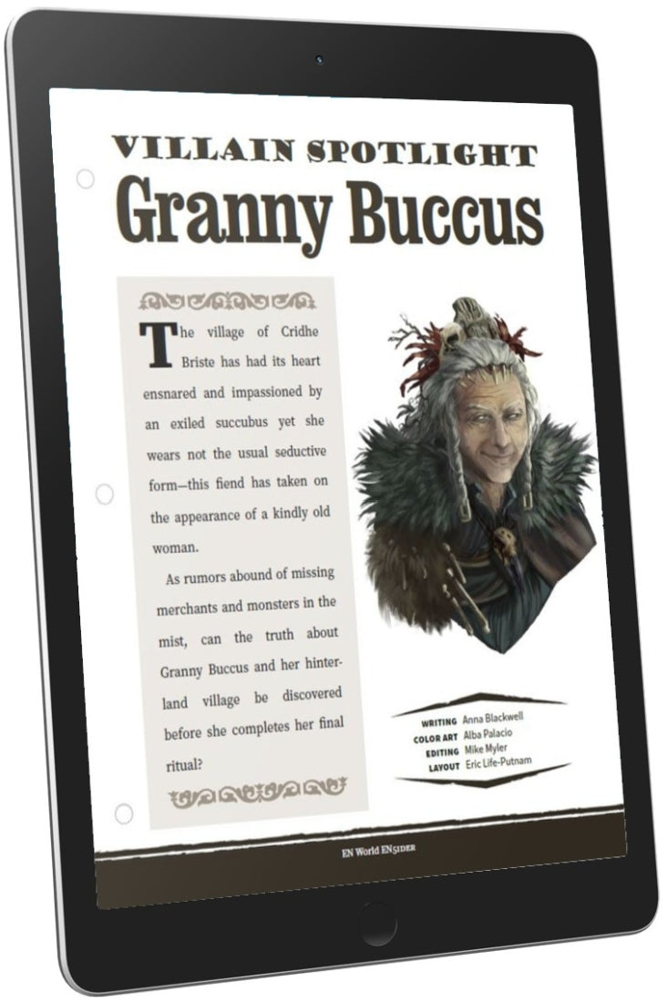 Villain Spotlight: Granny Buccus (D&D 5e)