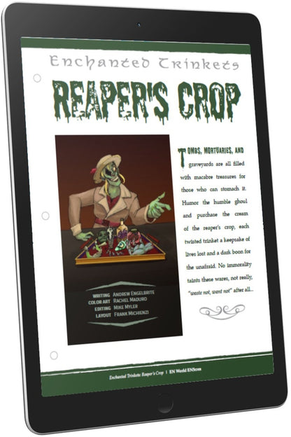 Enchanted Trinkets: Reaper's Crop (D&D 5e)