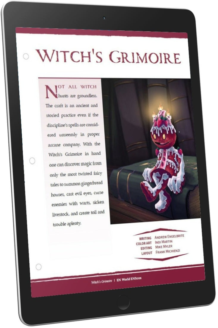 Spells: Witch's Grimoire (D&D 5e)